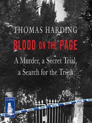 cover image of Blood on the Page